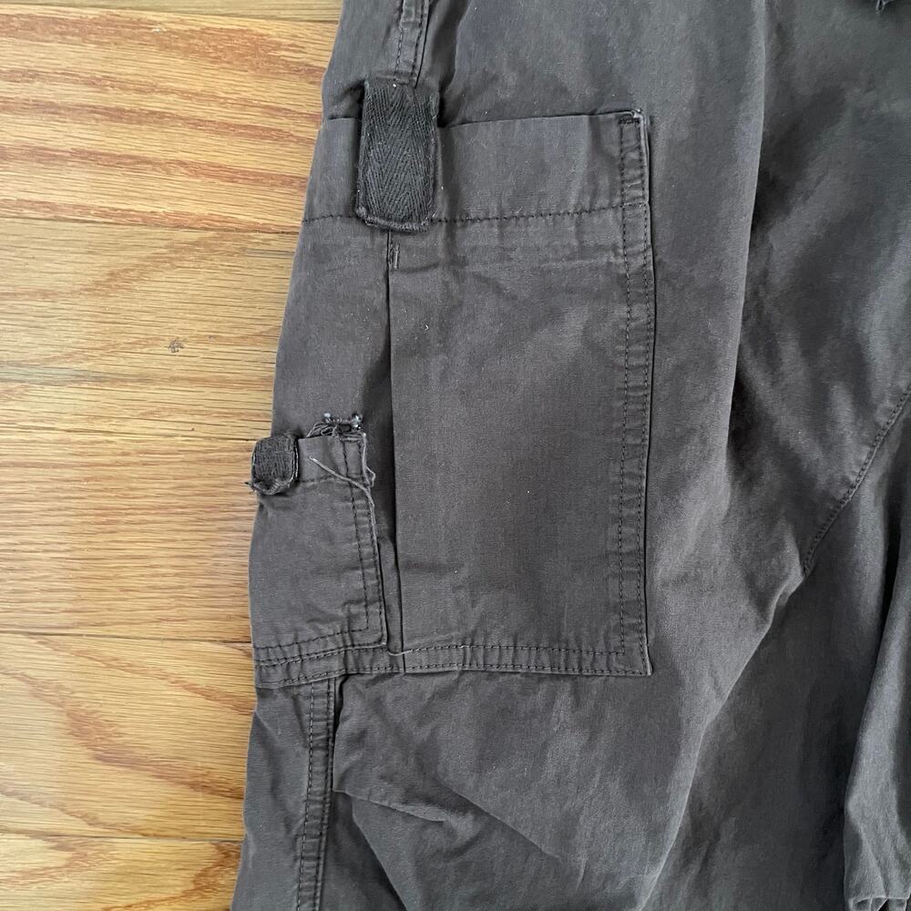 Jaded London Baggy Cargo Pants Women M Brown Cargo Paratrooper Utility Wide Leg - Picture 5 of 10